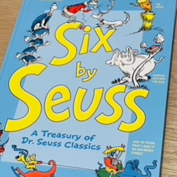 Dr Seuss Book- Six by Dr. Seuss Hardcover Book - Picture 4 of 4